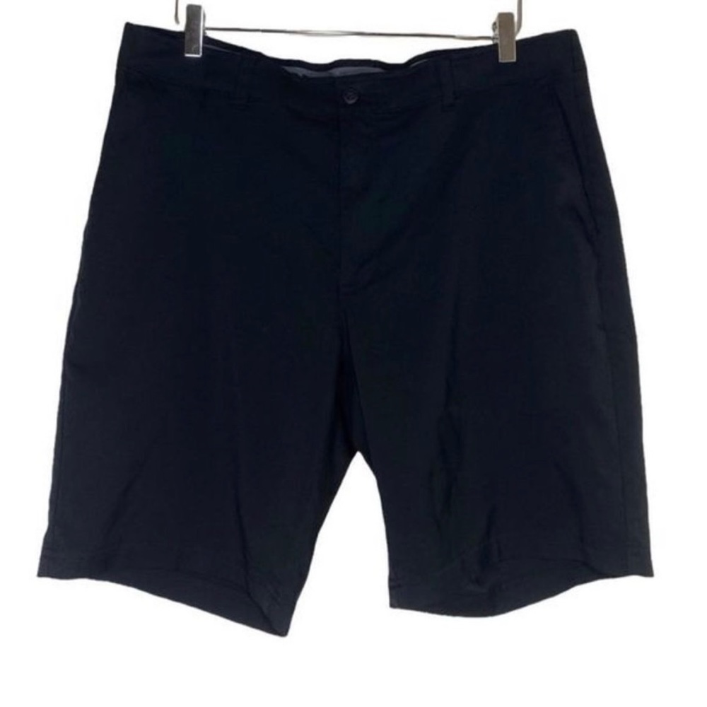 PGA Tour Mens Casual Sporty Golf Shorts in Black
